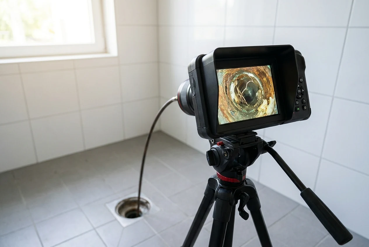 Inspection vidéo de canalisations à Saint-André-de-la-Roche